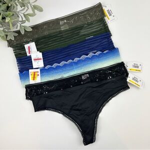 Calvin Klein Thong Bundle Size Medium